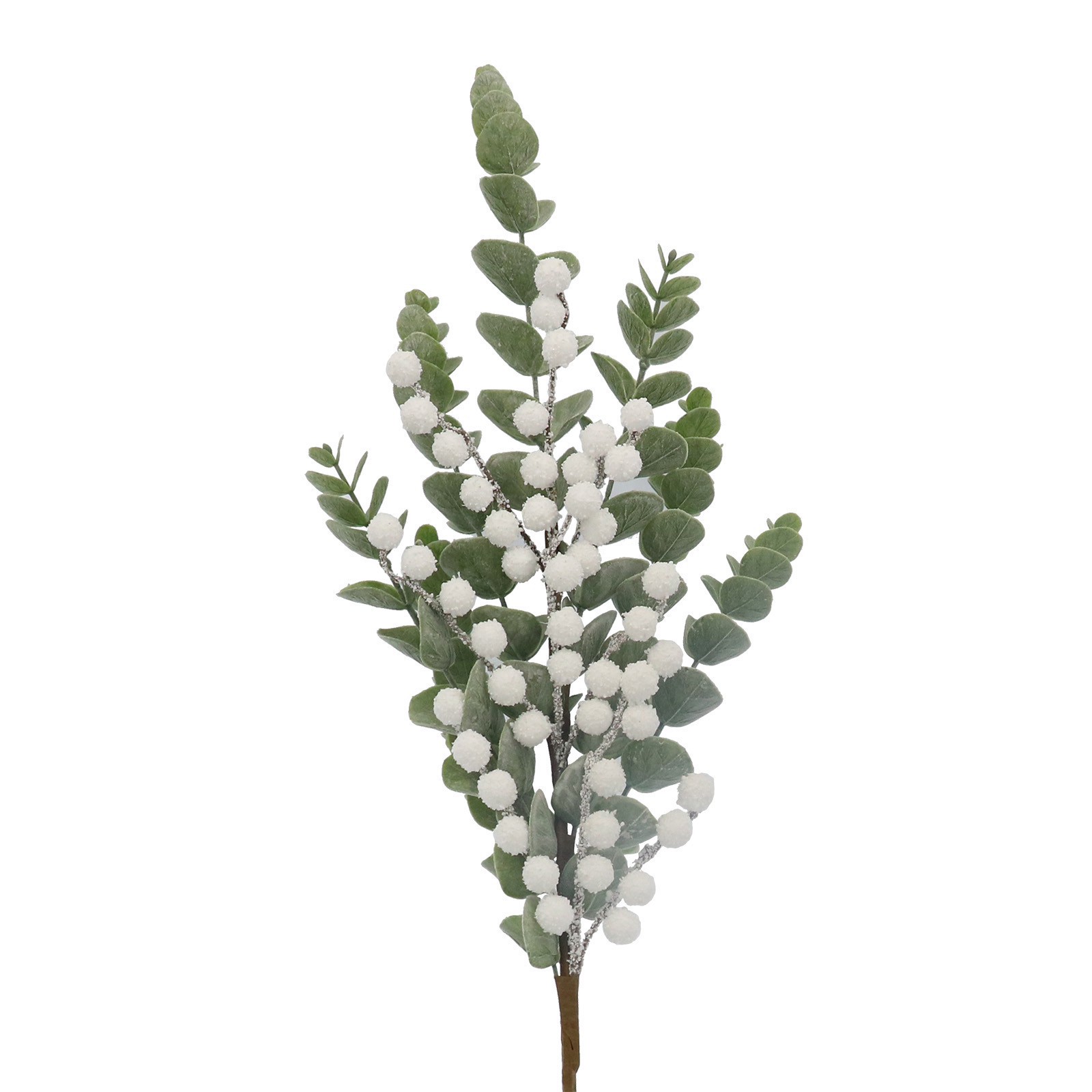 slide 2 of 2, 31" Iced Eucalyptus & White Berry Stem By Ashland, 12 in x 4 in x 31 in