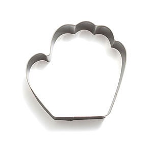 slide 1 of 1, Sur La Table Baseball Mitt Cookie Cutter, 4 in