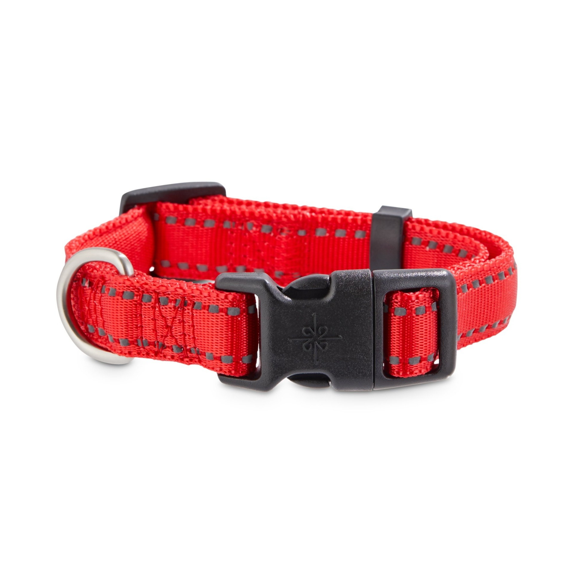 slide 1 of 1, Good2Go Reflective Red Dog Collar, S