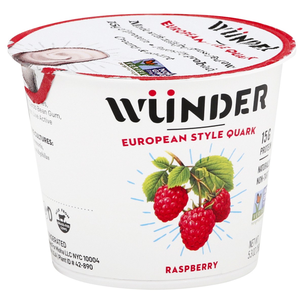 slide 8 of 9, Wünder Creamery European Style Raspberry Quark 5.3 oz, 5.3 oz