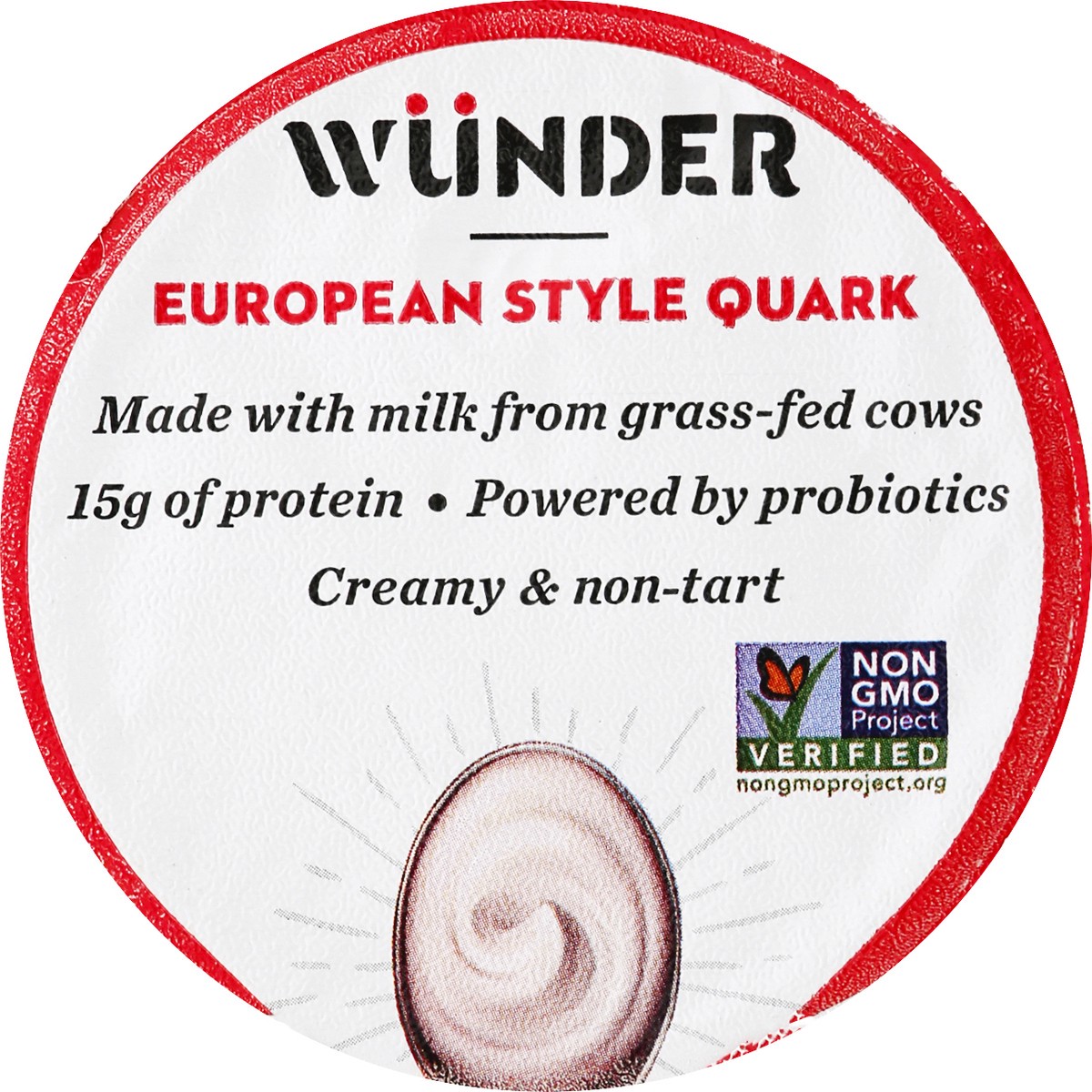 slide 5 of 9, Wünder Creamery European Style Raspberry Quark 5.3 oz, 5.3 oz