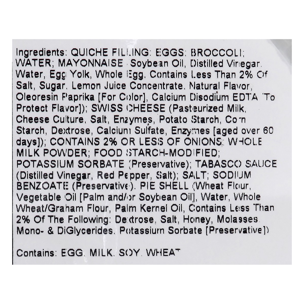 slide 7 of 9, Everyday Gourmet Hearty Broccoli & Cheddar Quiche 12 oz, 12 oz