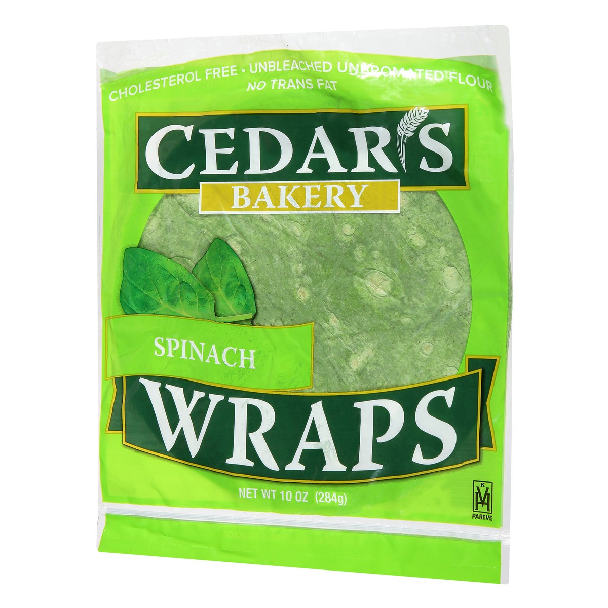 slide 13 of 13, Cedar's Bakery Spinach Wraps, 10 oz