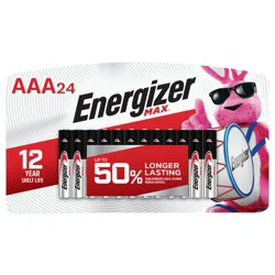 Energizer MAX AAA Batteries (24 Pack), Triple A Alkaline Batteries