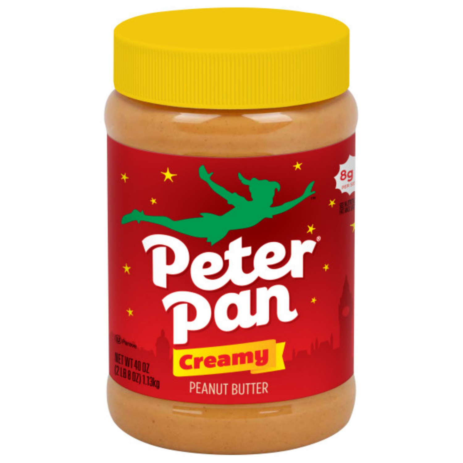 slide 1 of 5, Peter Pan Creamy Peanut Butter 40 oz, 40 oz