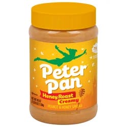 Peter Pan Creamy Honey Roast Peanut & Honey Spread 16.3 oz