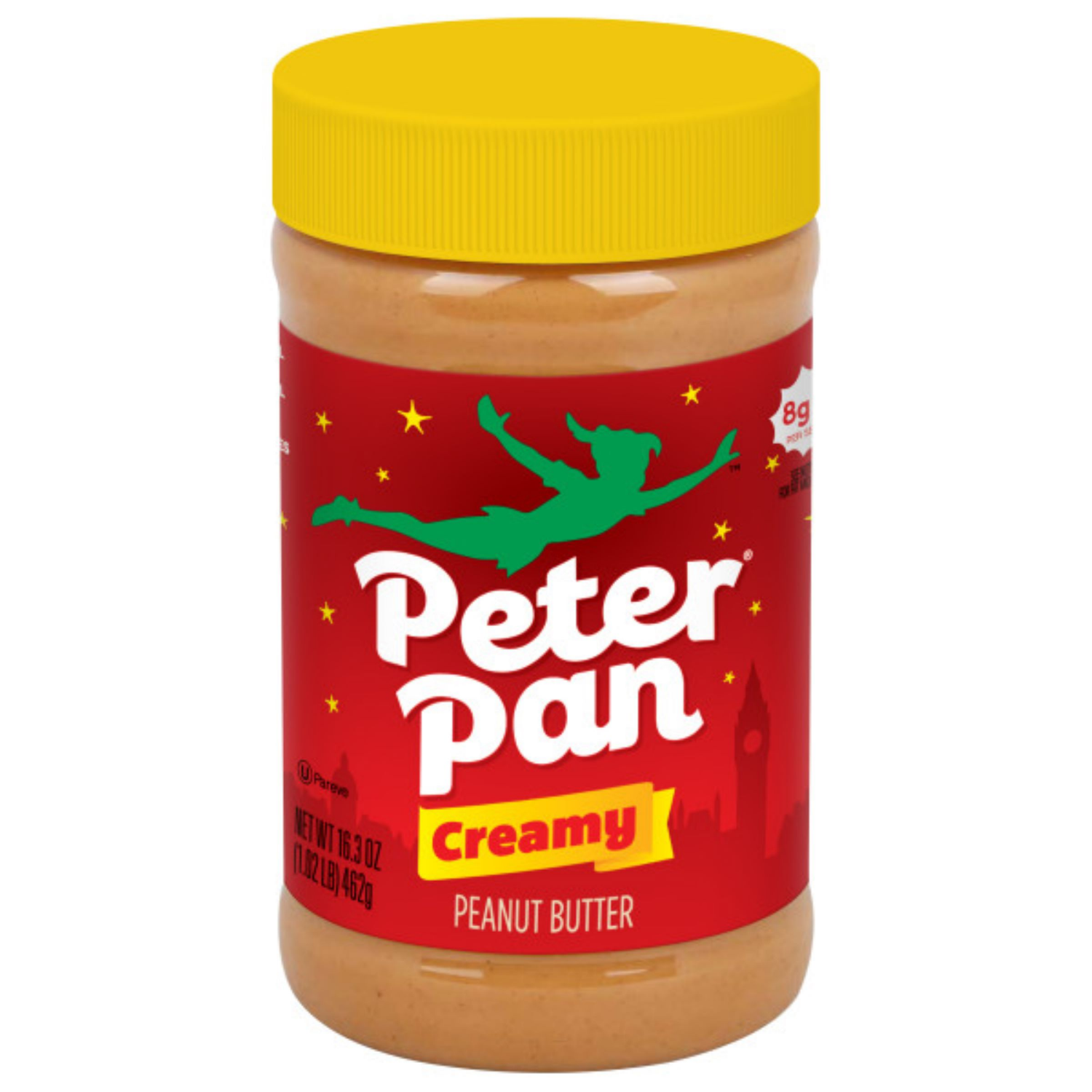 slide 1 of 4, Peter Pan Creamy Peanut Butter 16.3 oz, 16.3 oz