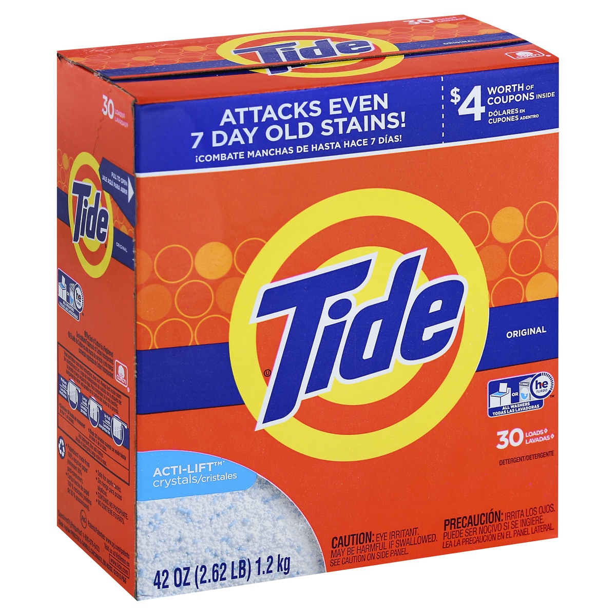 slide 1 of 3, Tide Detergent 42 oz, 42 oz