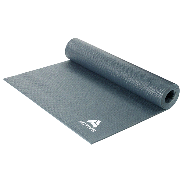 slide 1 of 1, ACTIVE Yoga Mat, Grey, 1 ct