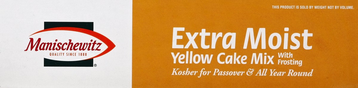 slide 3 of 4, Manischewitz The Passover Collection Extra Moist Yellow Cake Mix with Frosting 14 oz, 14 oz