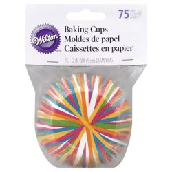 Wilton Color Wheel Baking Cups 75 Each