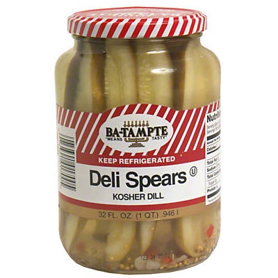 slide 1 of 1, Ba-Tampte Pickle Spears, 32 oz