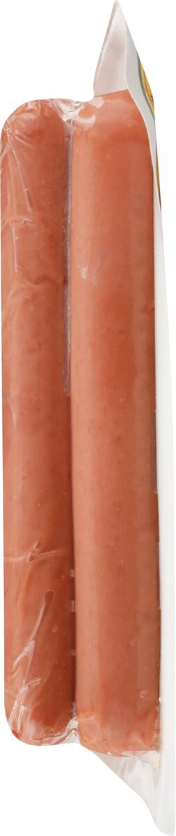 slide 4 of 8, Nathan's Famous Skinless All Beef Franks, Bun Length, 32 oz