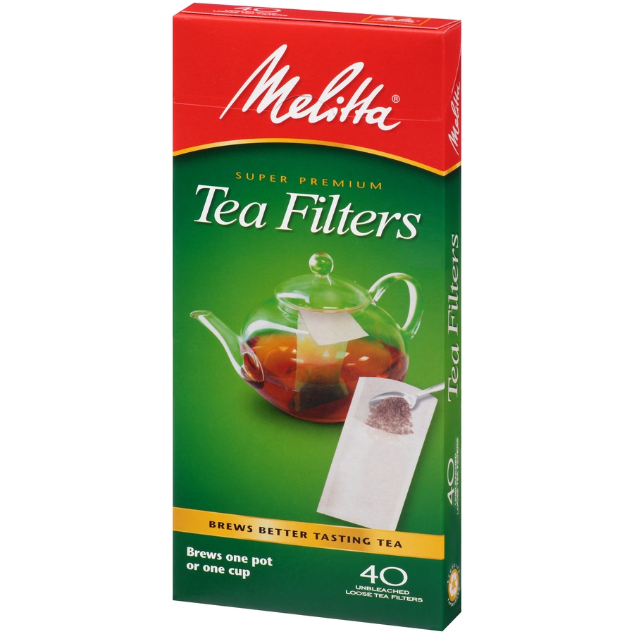 slide 3 of 6, Melitta Tea Filters, 40 ct