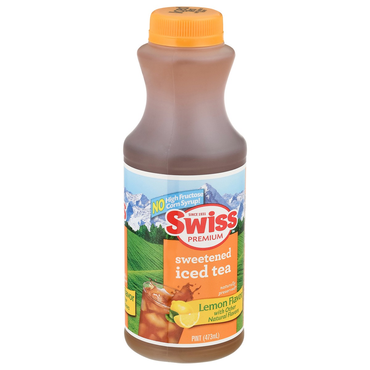slide 14 of 14, Swiss Premium Lemon Flavor Sweetened Iced Tea - 1 pint - 1 pint, 1 pint