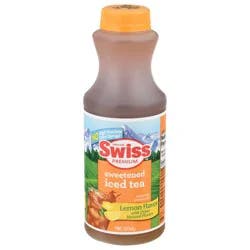 Swiss Premium Lemon Flavor Sweetened Iced Tea - 1 pint - 1 pint