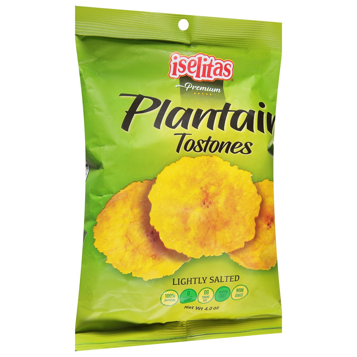 slide 3 of 11, Iselitas Premium Lightly Salted Plantain Tostones 4.0 oz, 4 oz