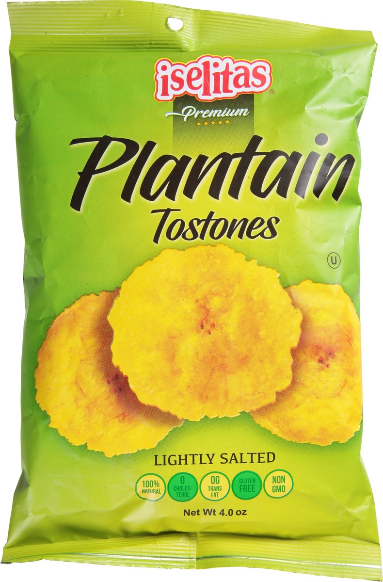slide 11 of 11, Iselitas Premium Lightly Salted Plantain Tostones 4.0 oz, 4 oz