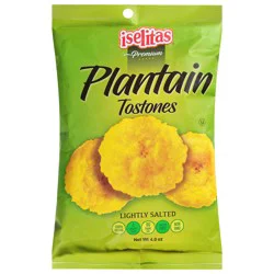 Iselitas Premium Lightly Salted Plantain Tostones 4 oz