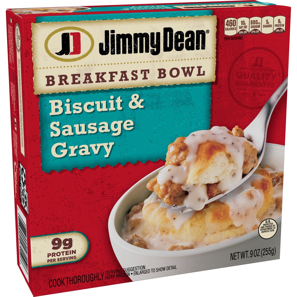 Jimmy Dean Biscuit And Sausage Gravy Breakfast Bowl 7 Oz Shipt