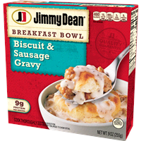 slide 9 of 17, Jimmy Dean Biscuit & Sausage Gravy Breakfast Bowl, 7 oz