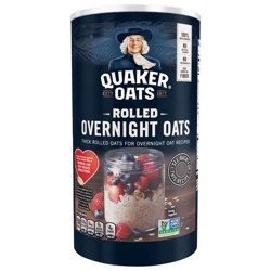 Quaker Overnight Oats Thick Rolled Oats - 19 oz