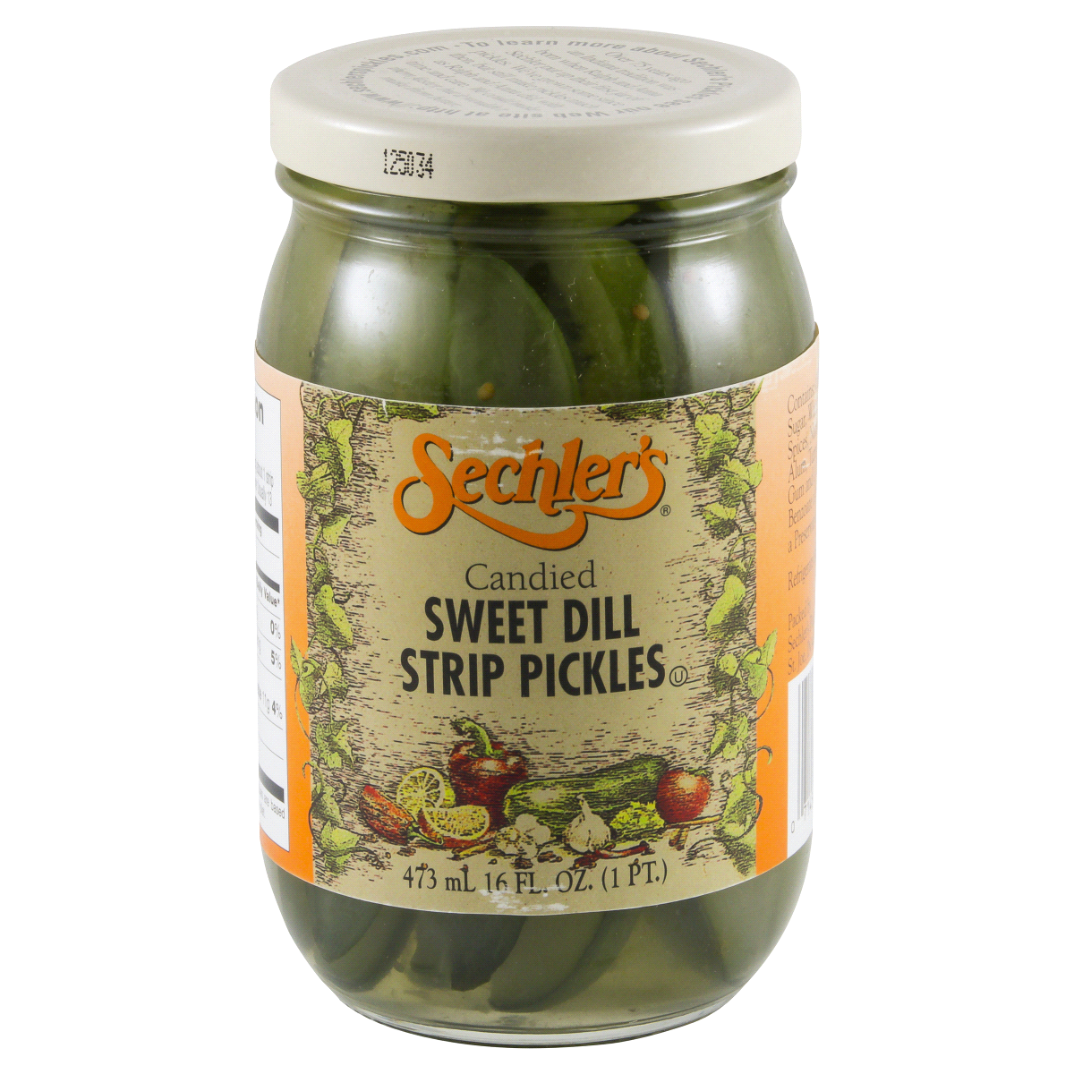 slide 1 of 4, Sechler's Pickles Relish Hungarian Pepper Sweet-Mild, 16 fl oz