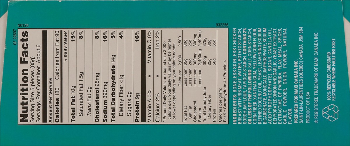 slide 9 of 9, Yummy Gluten Free Dinosaur-Shaped Chicken Breast Nuggets, 18 oz, 18 oz