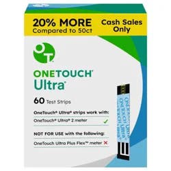 OneTouch Ultra Test Strips, 60 ct