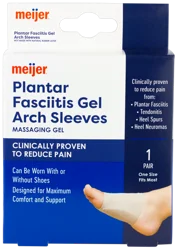 Meijer Plantar Fasciitis Arch Sleeve, 1 Pair