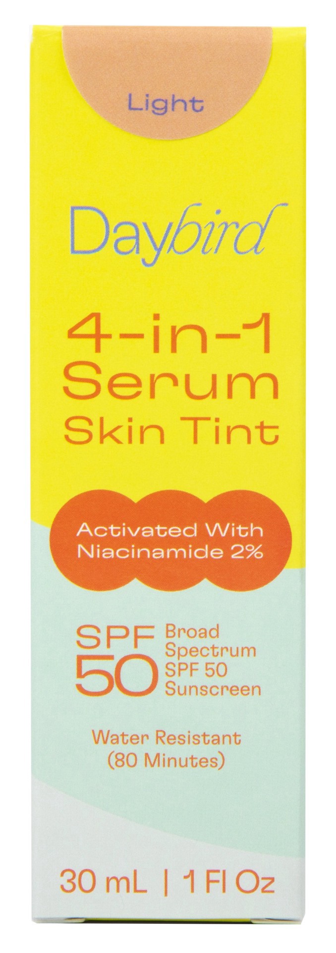 slide 1 of 1, Daybird 4-in-1 Serum Skin Tint SPF 50 - Light, 1 oz