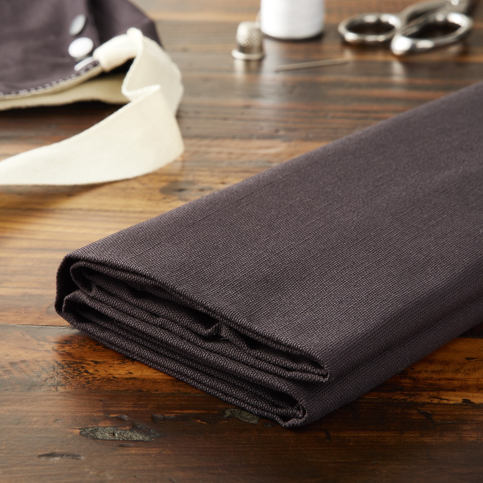 slide 2 of 3, Canvas Fabric Bundle By Loops & Threads, 1.5 yd