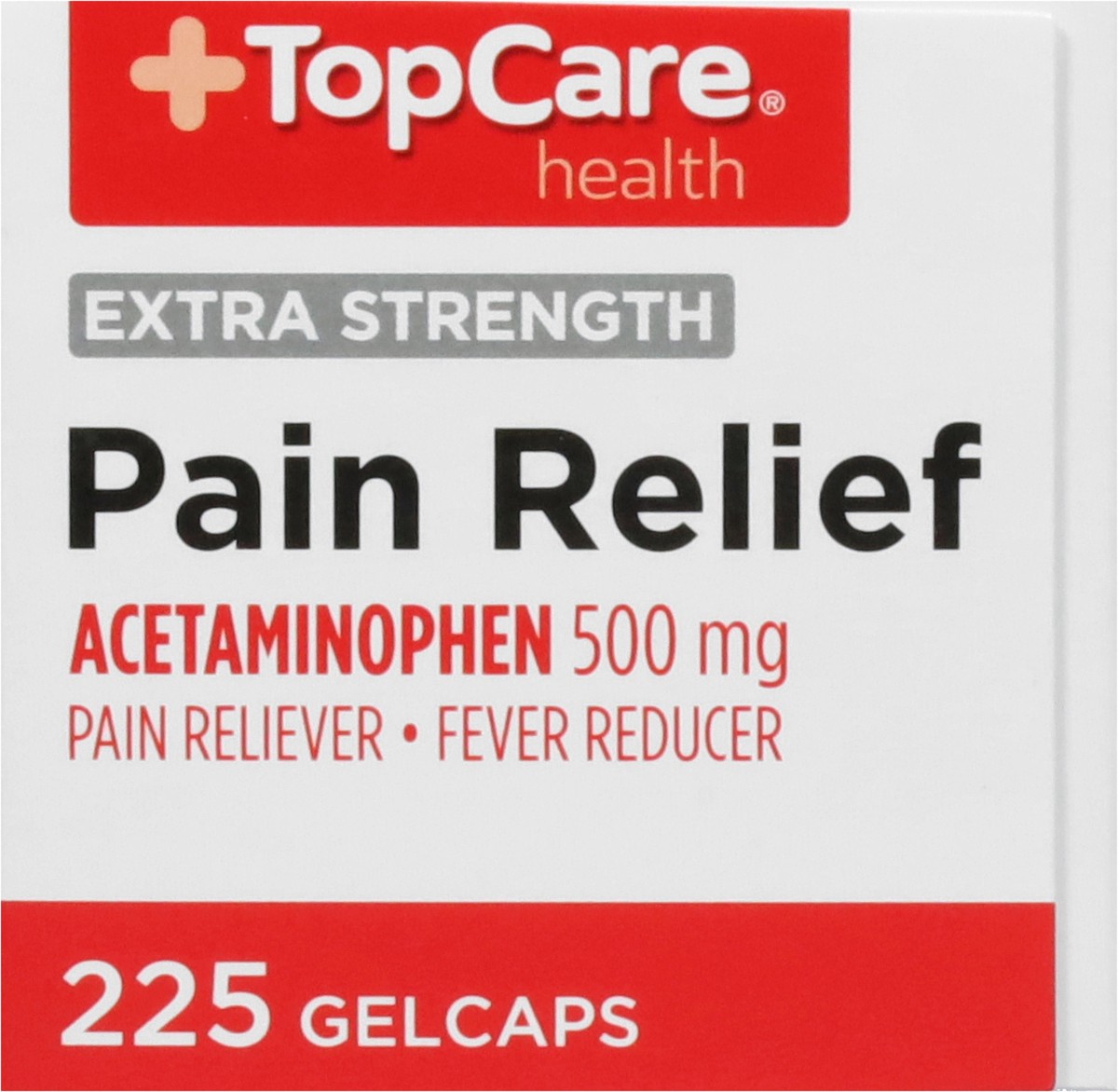 slide 8 of 9, TopCare Health 500 mg Extra Strength Pain Relief 225 Gelcaps, 225 ct