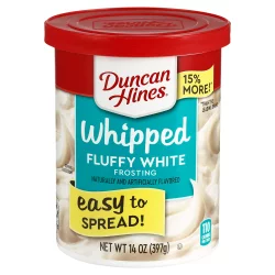 Duncan Hines Whipped Fluffy White Frosting