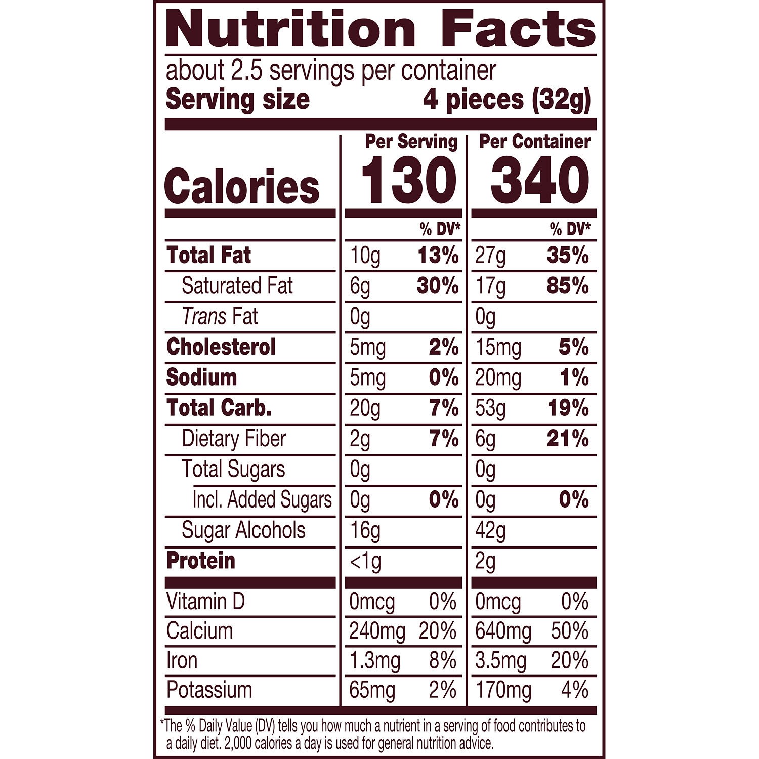 slide 7 of 9, Hershey's Zero Sugar Chocolate Candy Bag, 3 oz, 3 oz