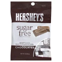 HERSHEY'S Zero Sugar Chocolate Candy Bag, 3 oz