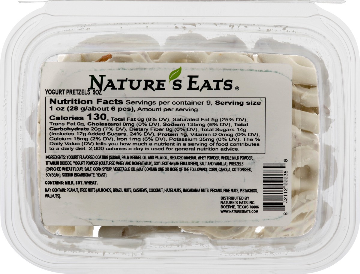 slide 8 of 13, Nature's Eats Yogurt Pretzels 9 oz, 9 oz