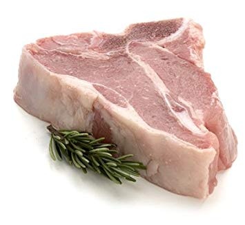 slide 1 of 1, Veal Loin Chop, per lb