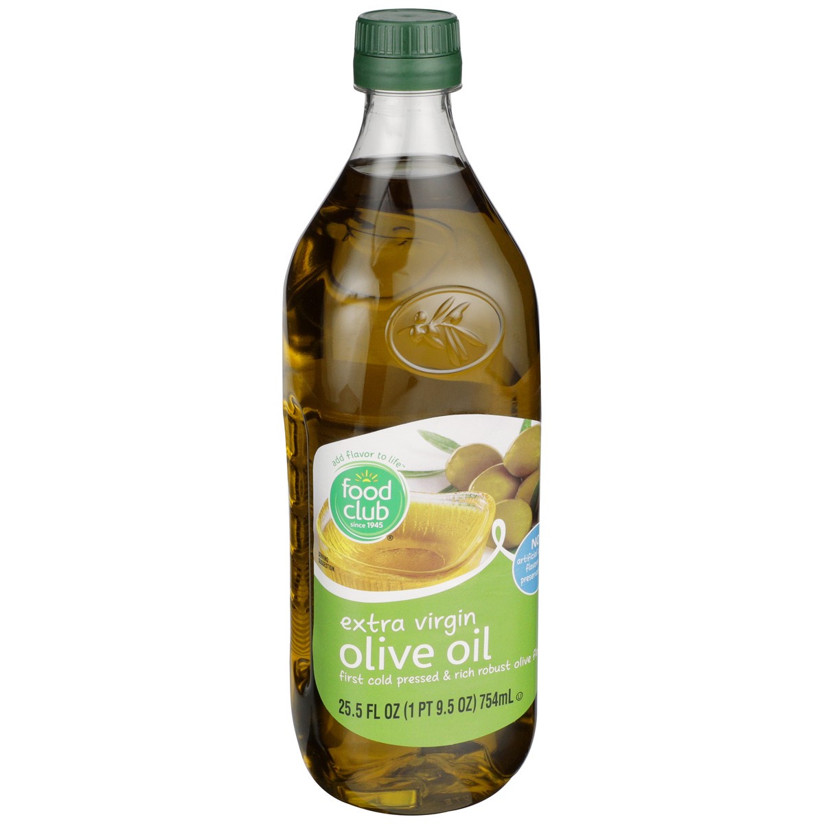 slide 2 of 9, Food Club Extra Virgin Olive Oil, 25.5 fl oz