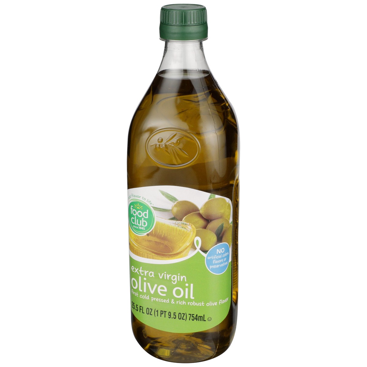 slide 3 of 9, Food Club Extra Virgin Olive Oil, 25.5 fl oz