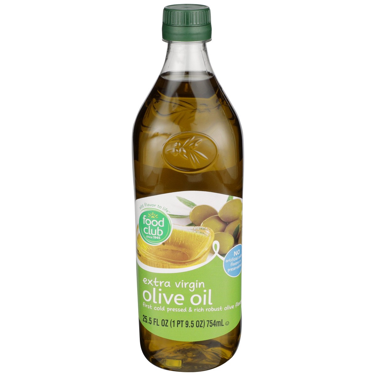 slide 1 of 9, Food Club Extra Virgin Olive Oil, 25.5 fl oz