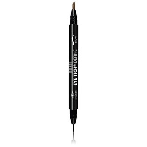 slide 1 of 1, Milani Eye Tech Define Brow & Eyeliner Felt Tip Pen, Natural Taupe / Black, 0.04 oz
