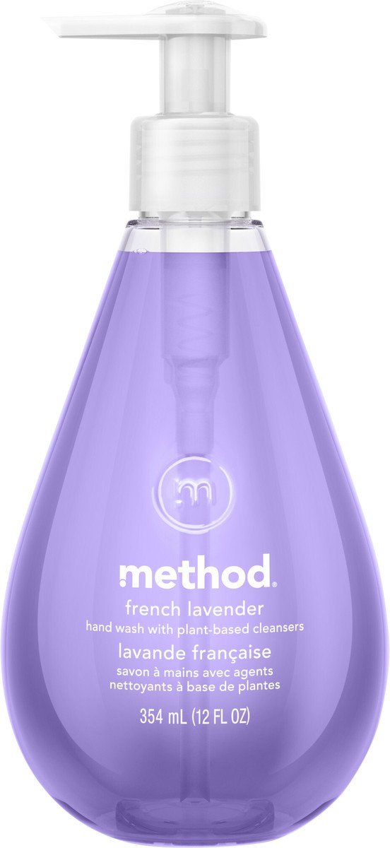 slide 2 of 3, method Gel Hand Wash, French Lavender, 12 ounce, 12 fl oz