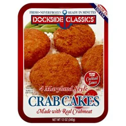 Dockside Maryland Style Crabcakes - 12 Oz