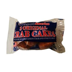 Seafood America Crab Cakes Hot & Spicy Sleeves - 12.5 Oz