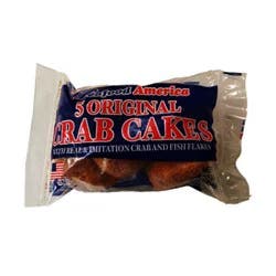 Seafood America Crab Cakes Hot & Spicy Sleeves - 12.5 Oz