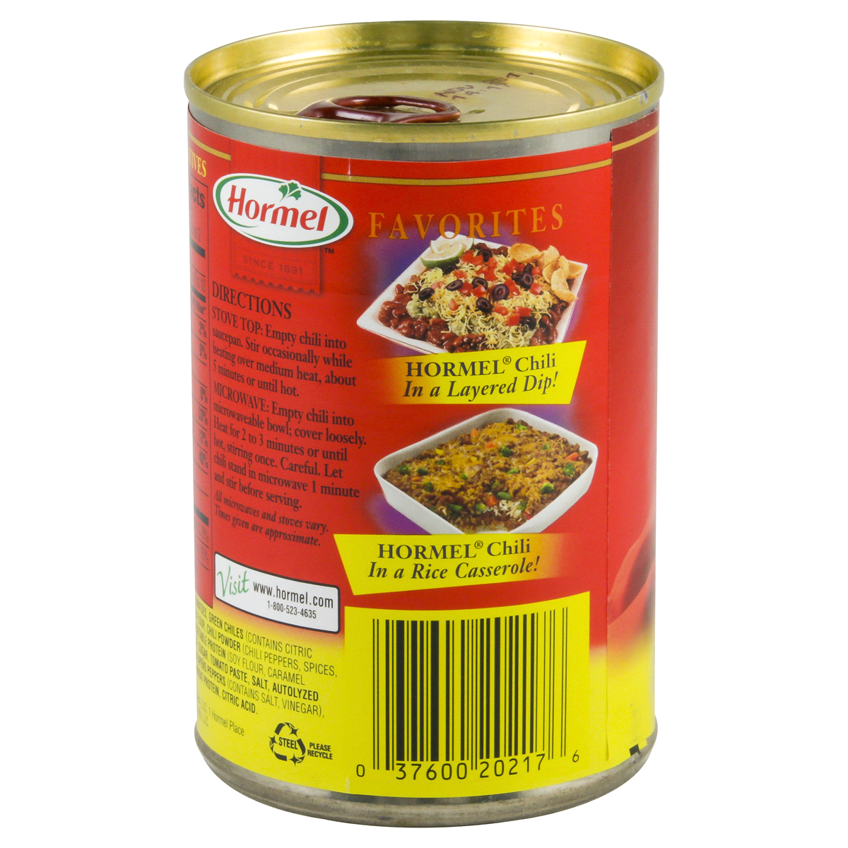 slide 2 of 4, Hormel Chili Vegetarian with Beans 15 oz, 15 oz