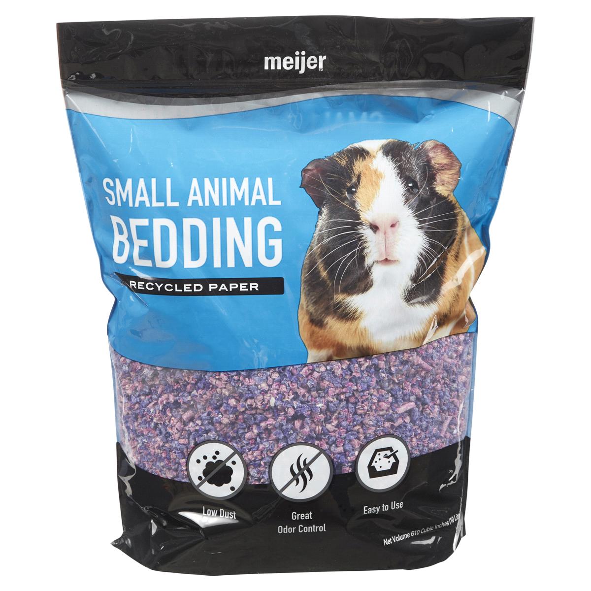 slide 1 of 5, Meijer Confetti Recycled Paper Small Animal Bedding, 10 lt, 10 LT     