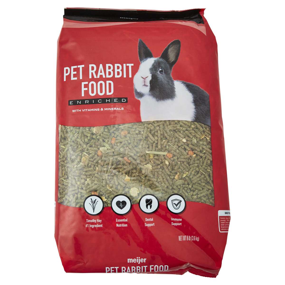 slide 1 of 5, Meijer Rabbit Food, 8 lb