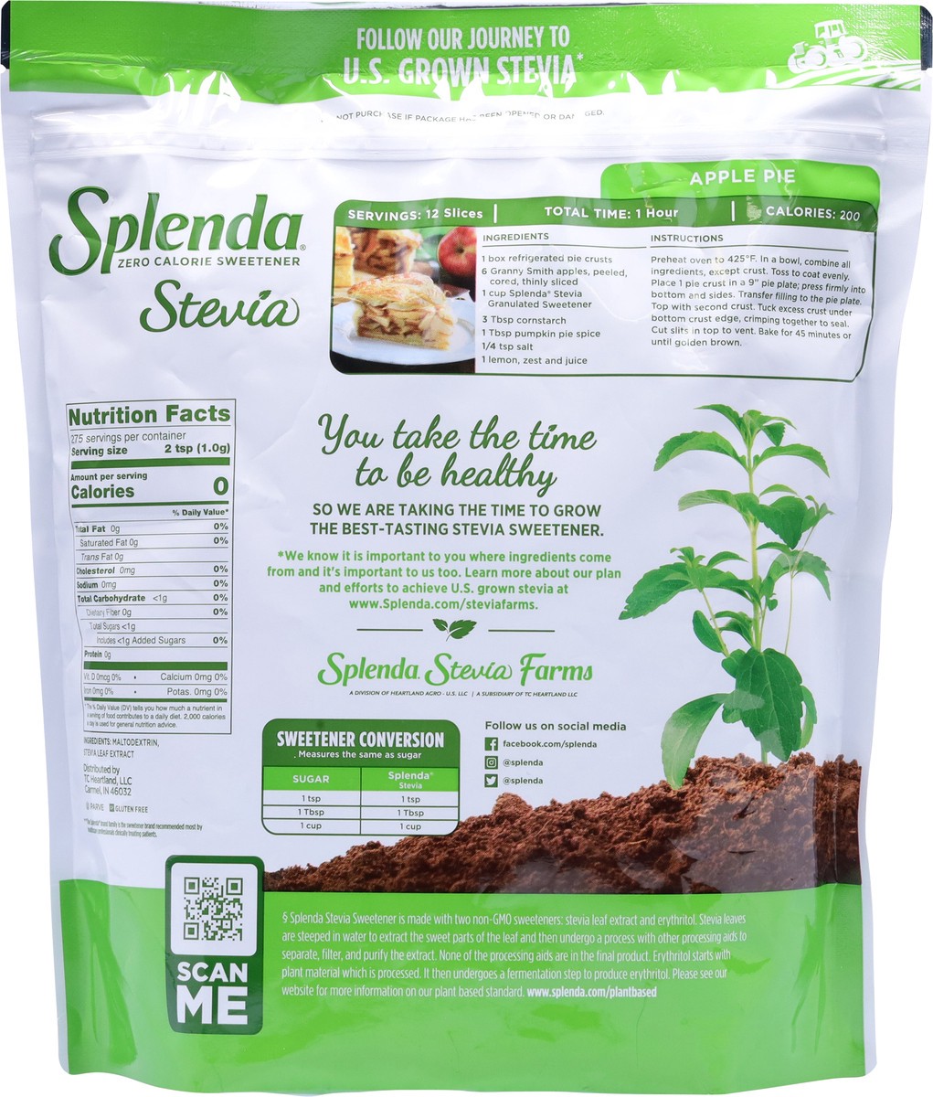 slide 7 of 14, Splenda Zero Calorie Stevia Sweetener 9.7 oz, 9.7 oz